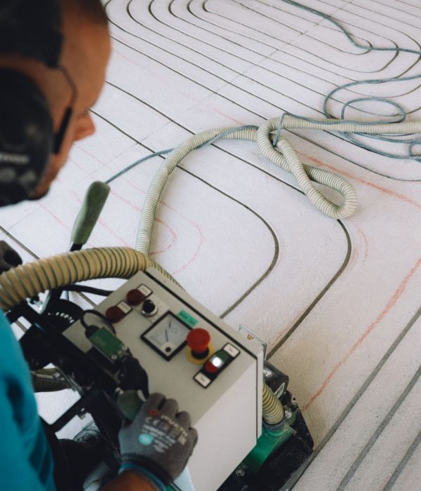 Artikel Fräsen Fußbodenheizung